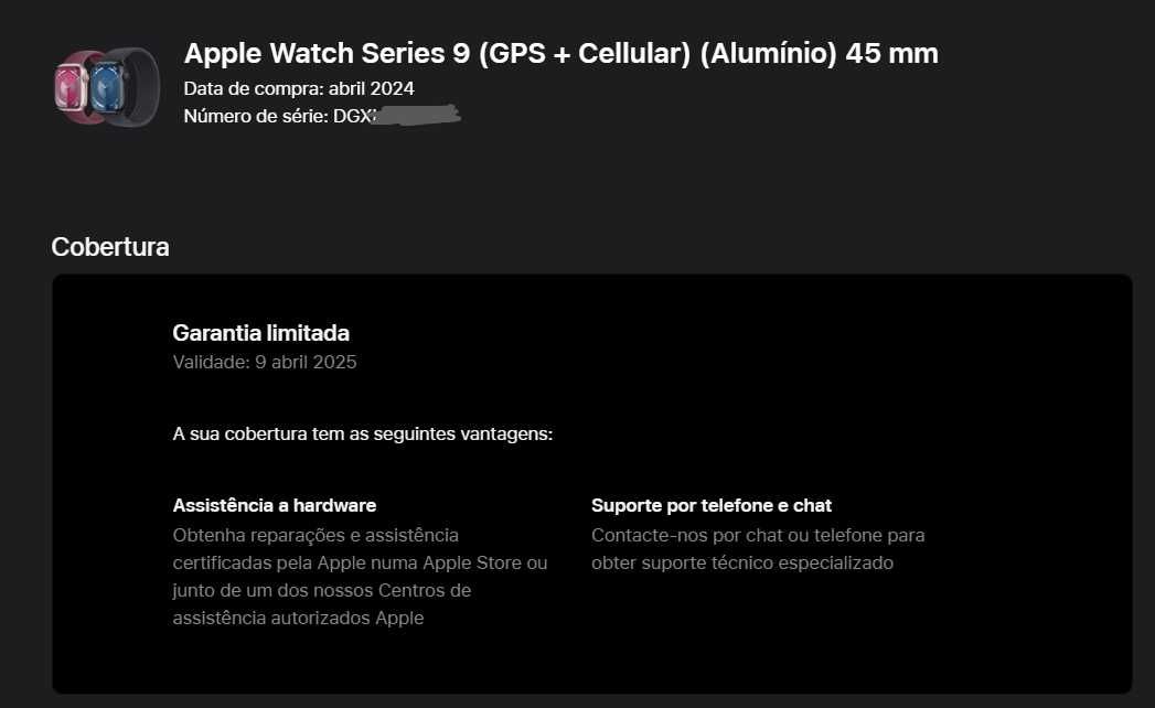 Apple Watch Series 9 GPS + LTE NOVO