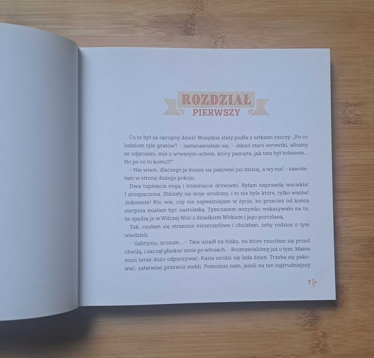 Książka dla dzieci Wnuczka antykwariusza Justyna Bednarek