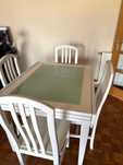 Mesa extensível + 4 cadeiras