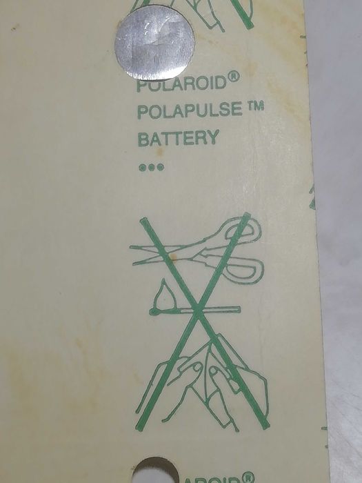 Polaroid polapulse battery