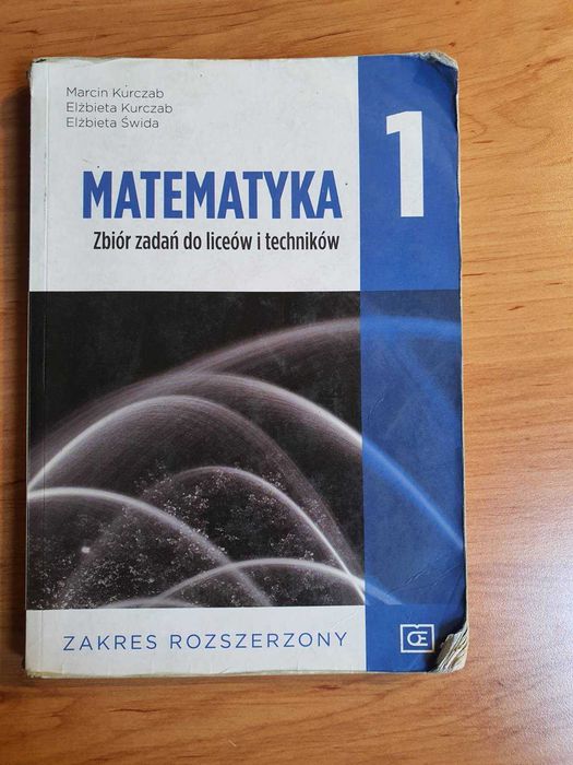 Matematyka 1 Zbiór zadań do liceów i techników zakres rozszerzony 2019