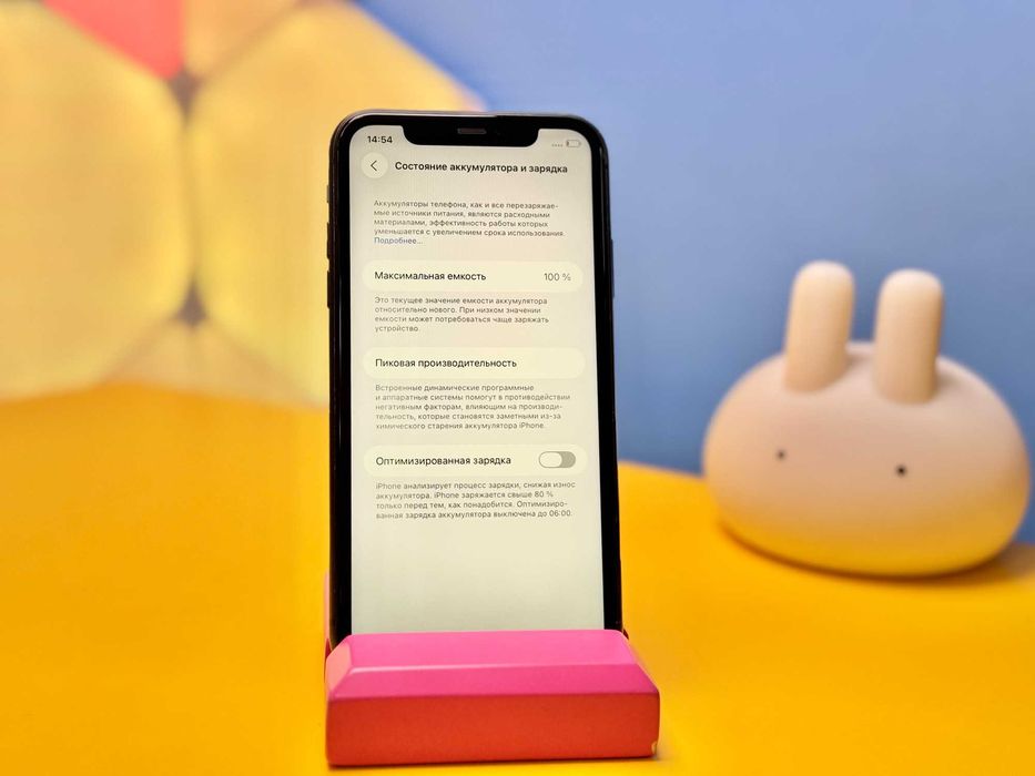 Смартфон Apple iPhone 11 128GB Black (148071) Б/У З ГАРАНТІЄЮ