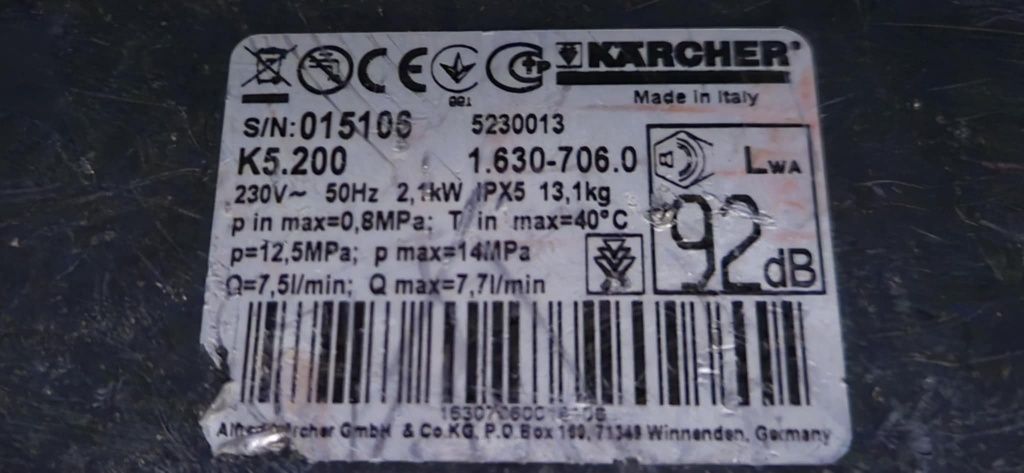 Myjja Karcher K5.200