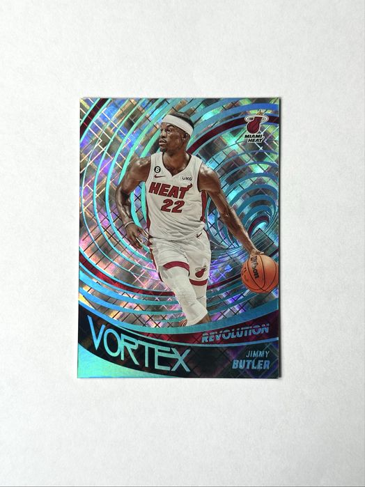 Karta NBA Jimmy Butler Panini Revolution Vortex Cosmic numerowana