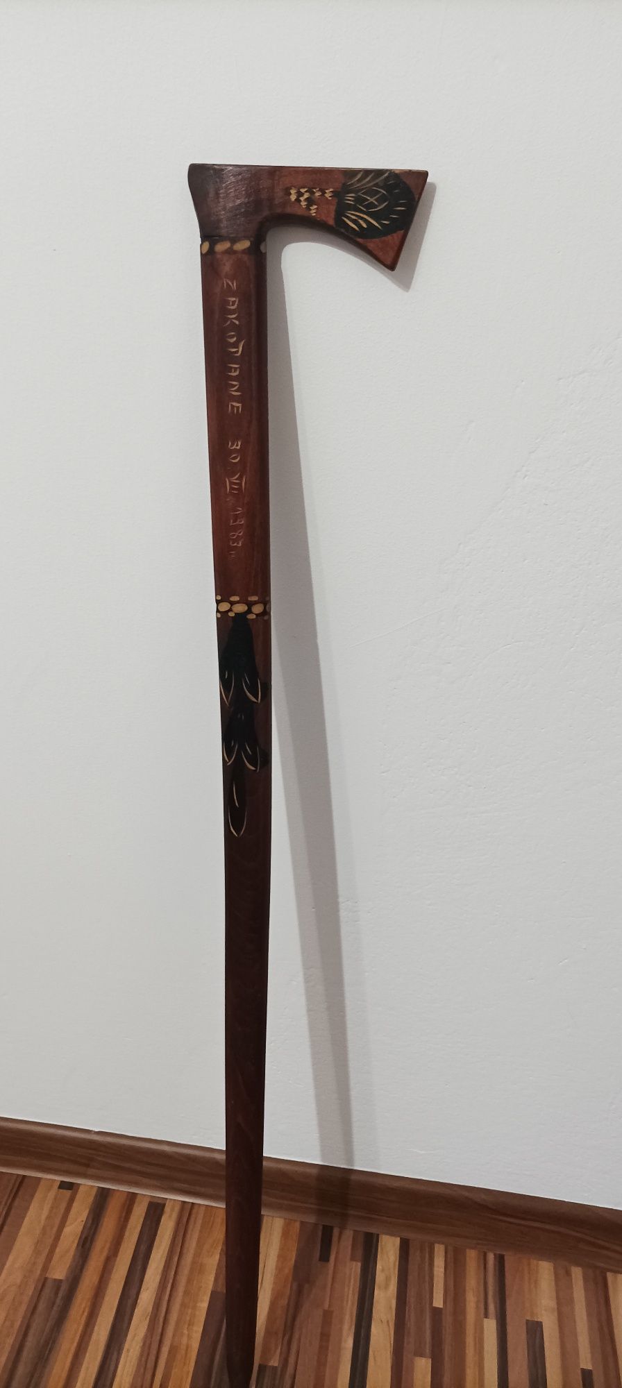 Ciupaga góralska z napisem Zakopane duża 92cm