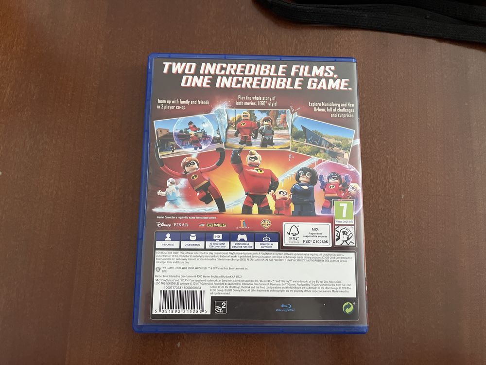 Jogo PS4/PS5 Lego The Incredibles