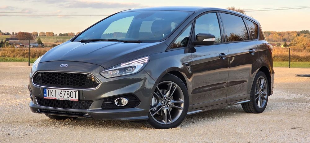 Ford S-Max S-MAX ST-Line 2.0 BiTurbo 240KM Automat 7-os. Full opcja. ZAREJESTROWY
