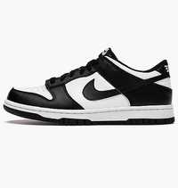 Оригінальні жіночі кросівки Nike Dunk Low Retro White Black (Gs) (CW15