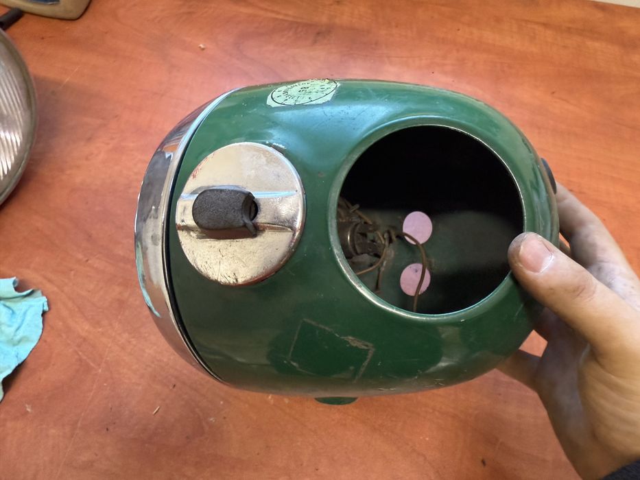 Lampa przód przednia z otworem pod licznik MZ TS 125, 150, 250 wysyłka