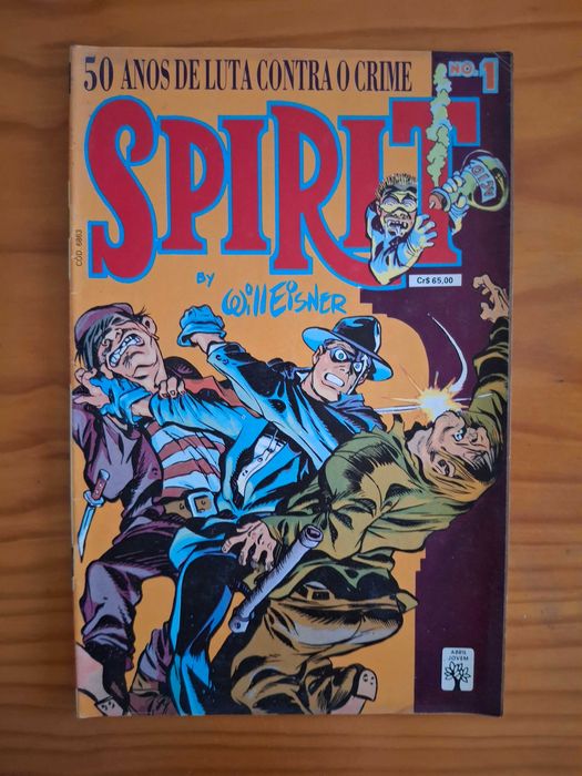 Coleção de BD The Spirit, da Editora Abril Jovem (volumes 1 a 12)