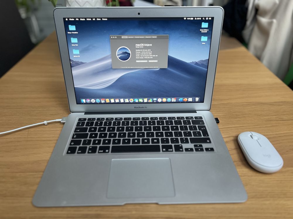 Laptop MacBook Air 13’ i5 8/128 GB 2017