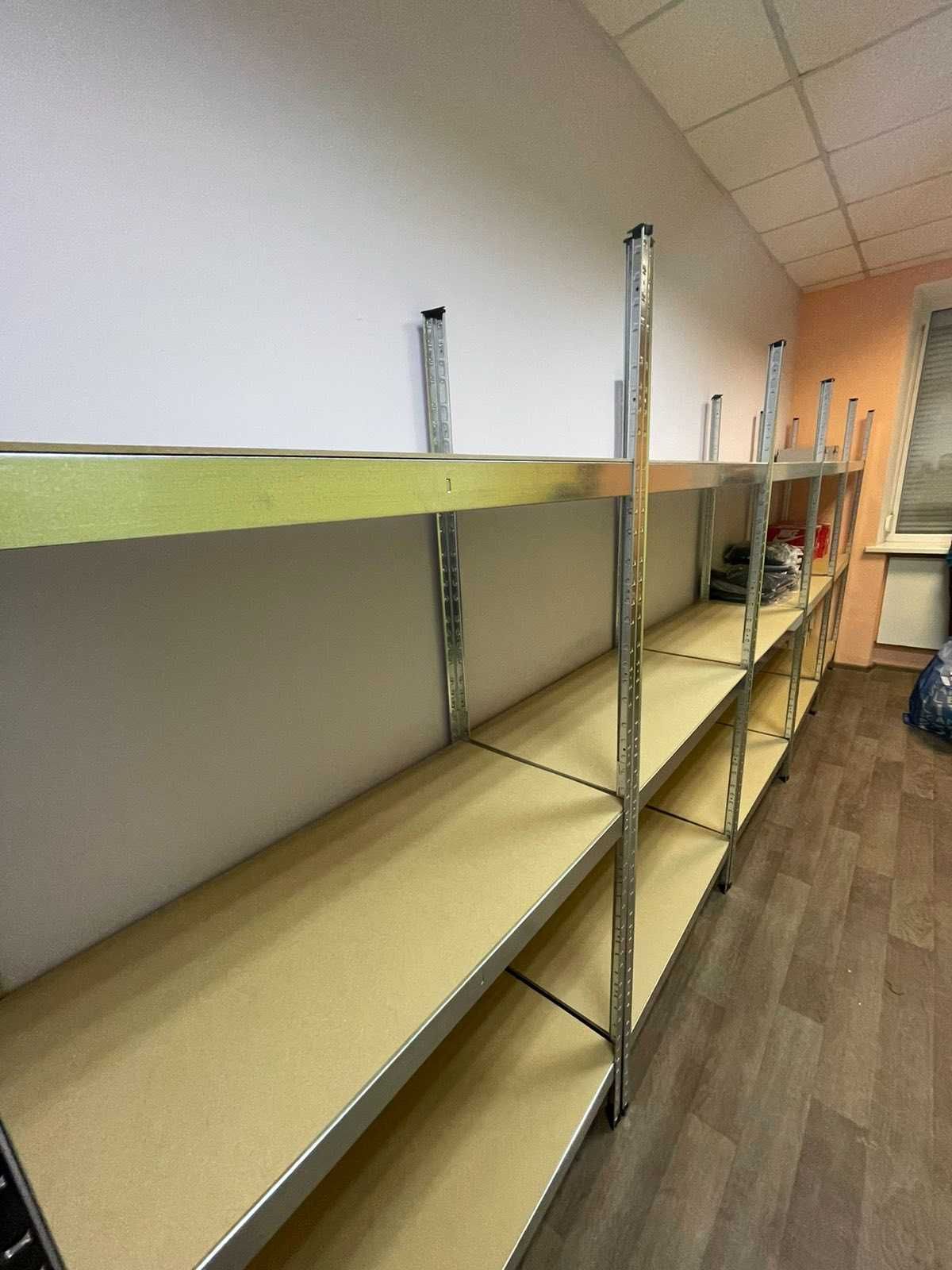 Стелаж Металевий Цинк/Фарба