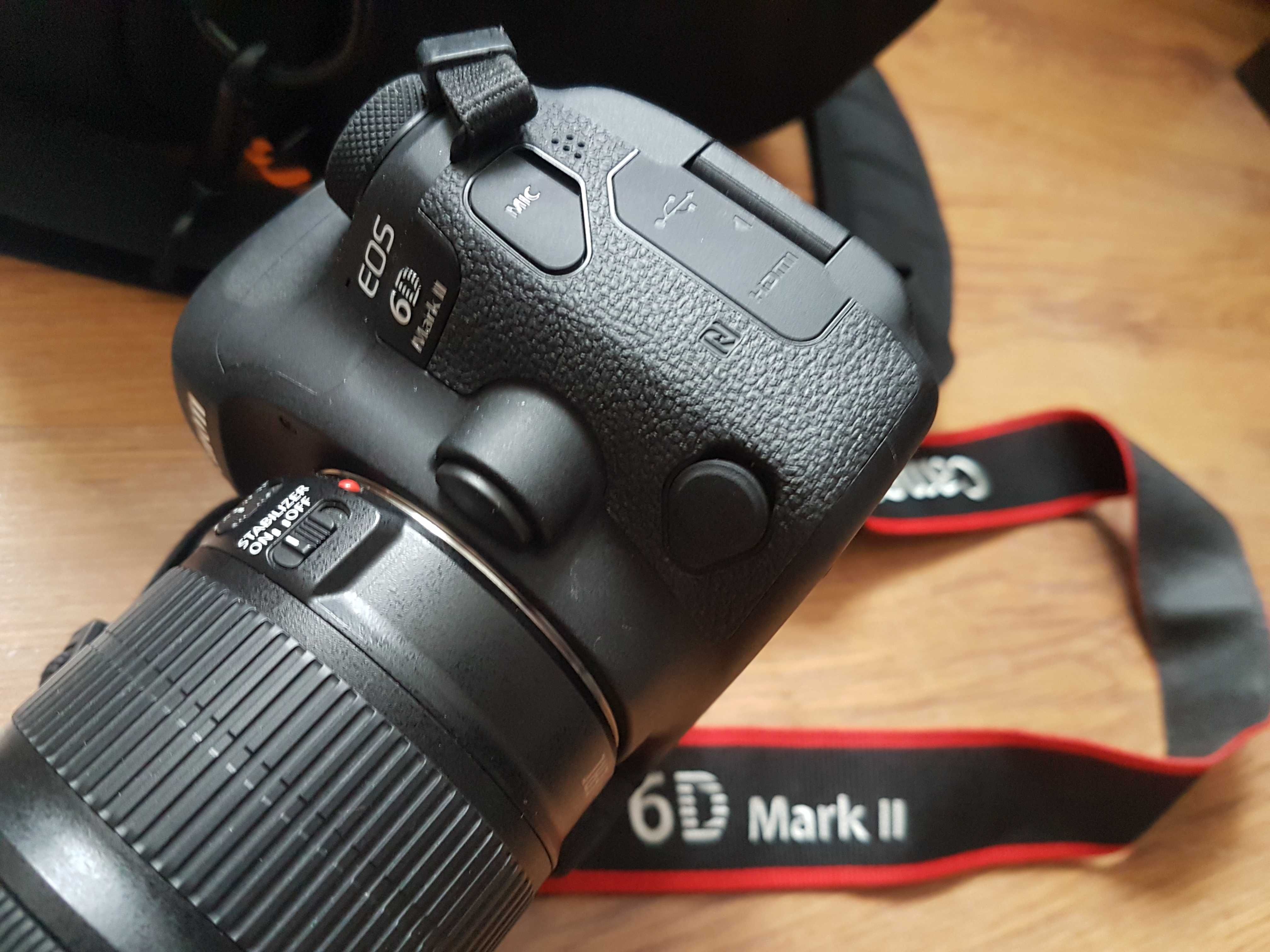 Canon EOS 6D Mark II +Canon 24-105 Tylko 3 tys.zdjęć