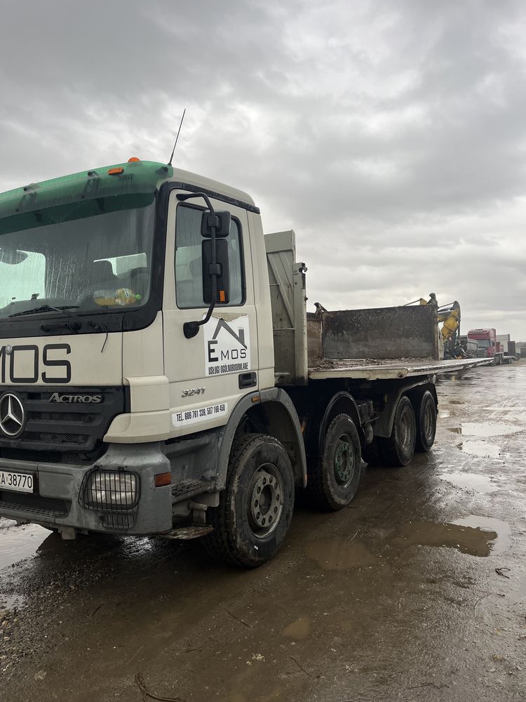 Mercedes Benz Actros 8x4 wywrotka kiper hydroburta burtmatic