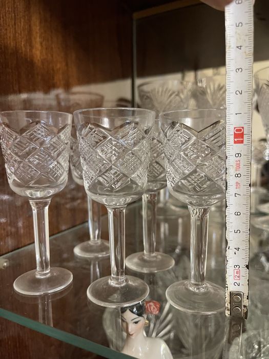 Продам хрустальные бокалы ,рюмки