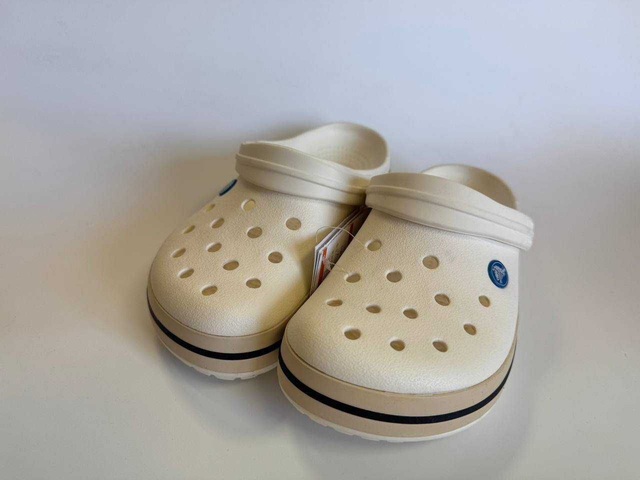 Crocs Crocband White  Крокси M6/W8 38р Уцінка! №10014