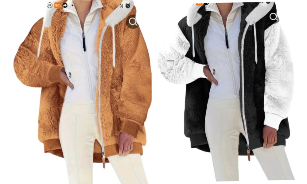 Кофта меховая батал 70+