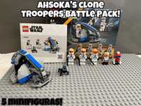 Lego Star Wars Ahsoka’s Clone Troopers Battle Pack! (5 minifiguras)