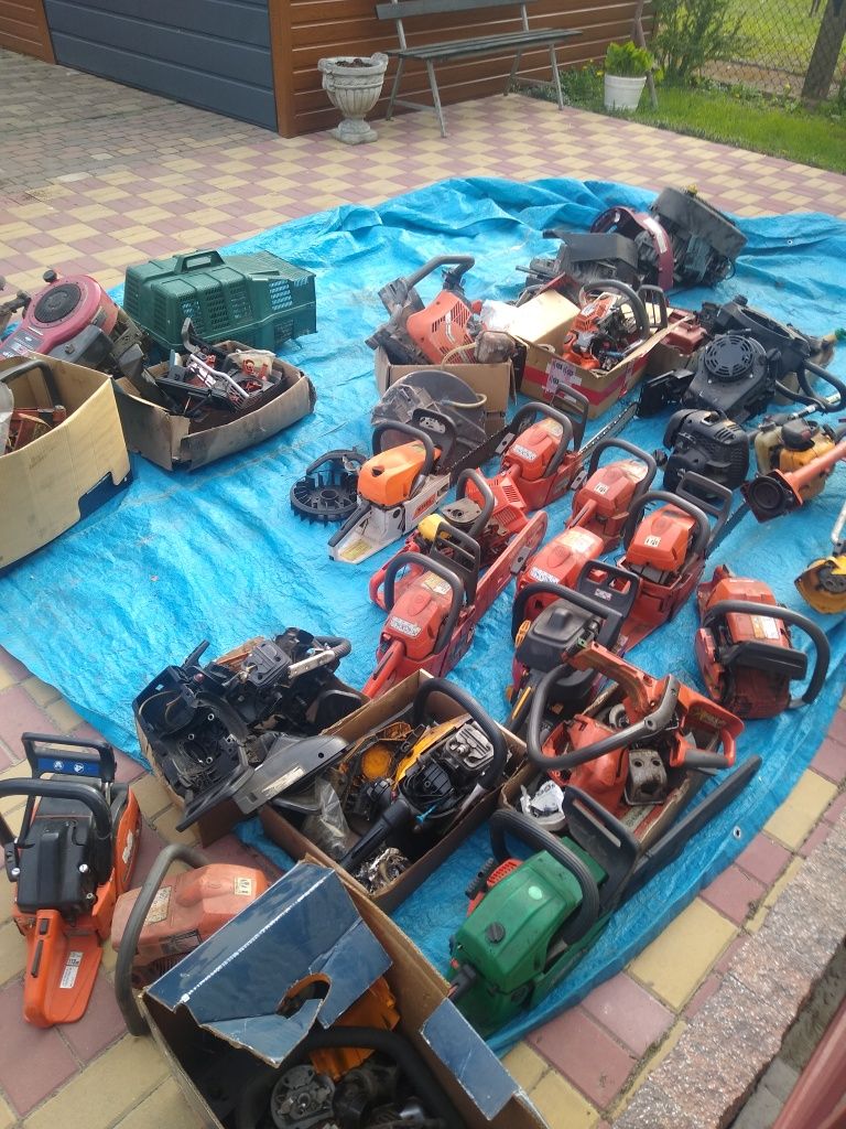Silnik traktorek kosa kosiarka Piła spalinowa Stihl Husqvarna części