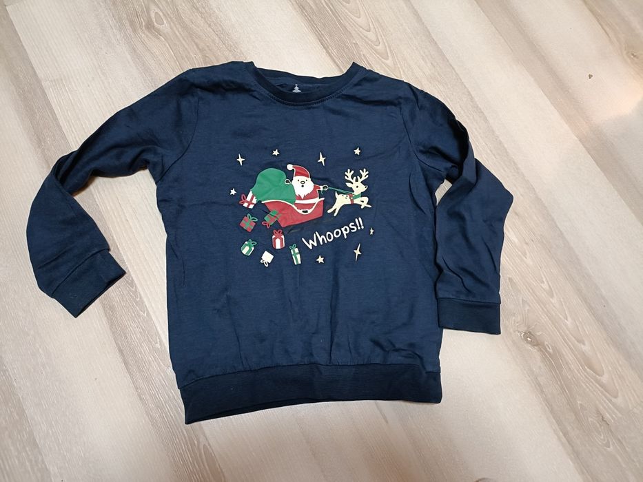 Bluzeczka świąteczna chłopiec 110/116