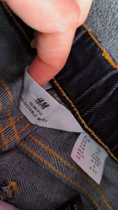 Jeansy H&M rozm 110