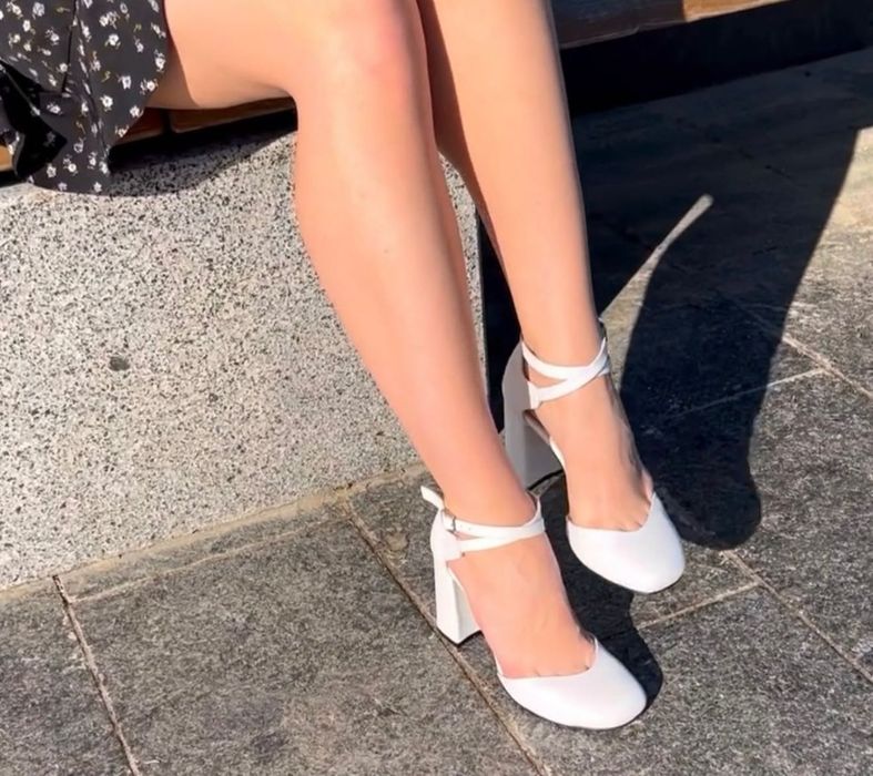 Жіночі туфлі з натуральної шкіри, 37 розмір