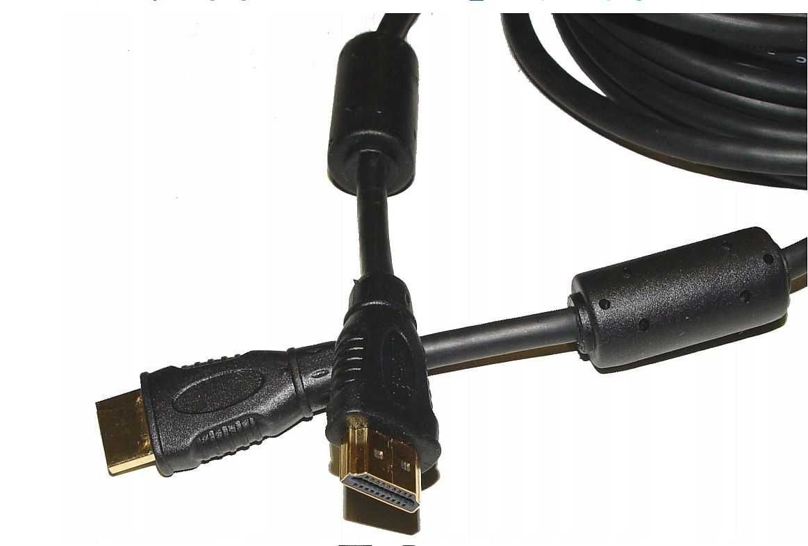 Kabel HDMI - HDMI  pozłacane wtyki, filtry, 15m