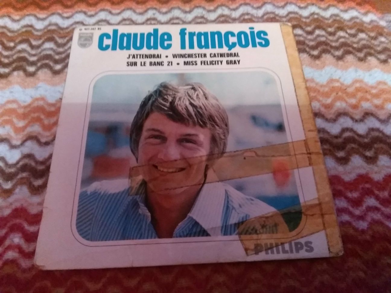 CLAUDE FRANCOIS winyl single