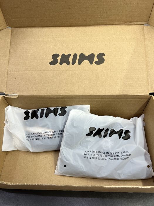 Кофта Skims XS S лонгслів чорна оригінал скімс