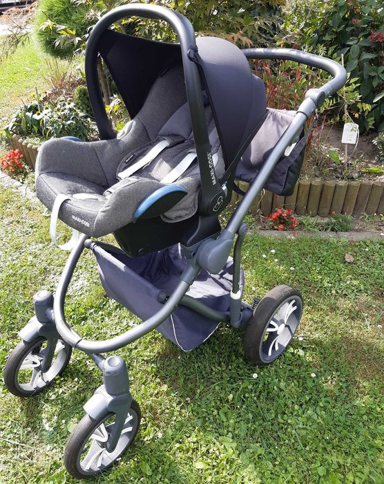 Bebetto Bresso wózek dziecięcy 2 w 1 i fotelik Maxi-Cosi CabrioFix