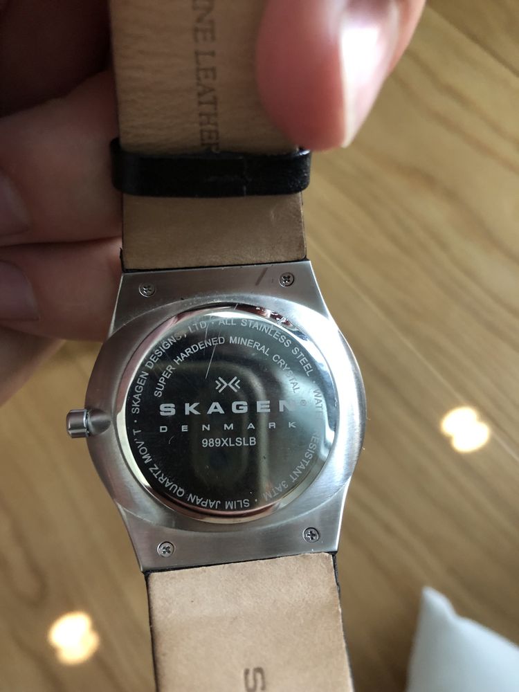 Zegarek męski Skagen 989XLSLB stan bardzo dobry