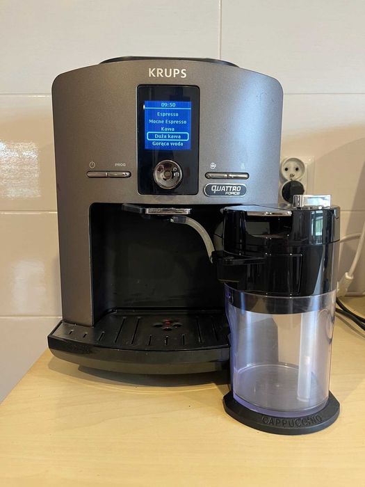 Automatyczny ekspres ciśnieniowy Krups Quatro Force EA82FE 1450W