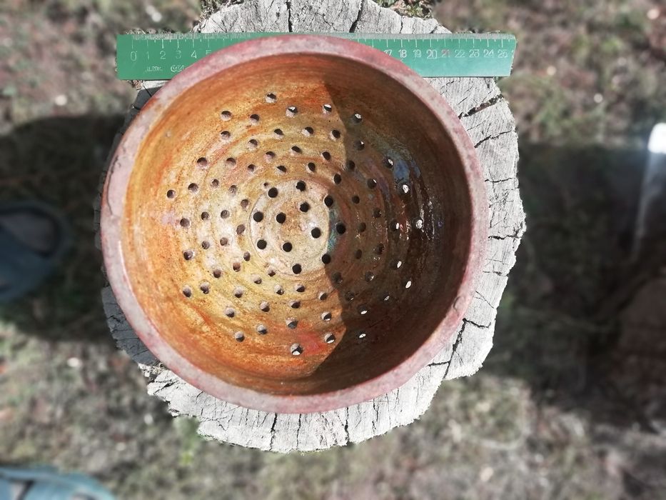 Продам глиняное сито времен царя панька