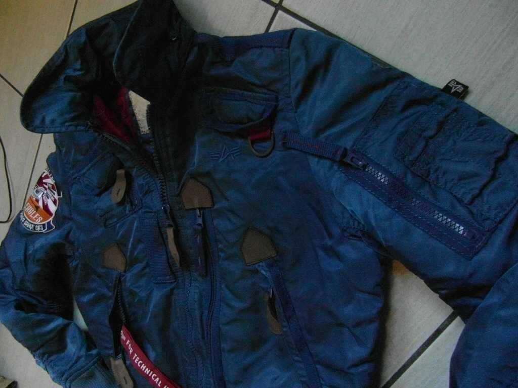ALPHA INDUSTRIES - Kurtka/Flek _Injector Flight_Flyers/ Pilotka _S
