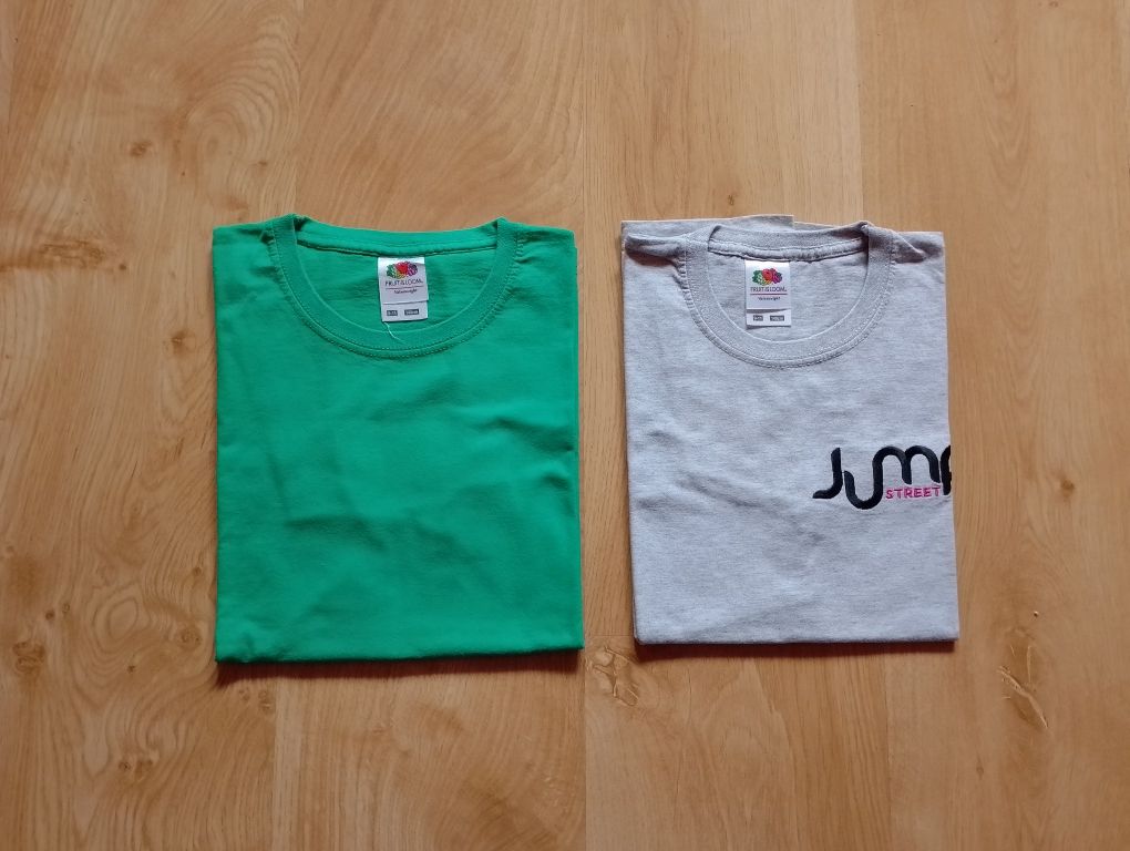Koszulki T-shirty krótki rękaw dla chłopca 2 szt. r. 140-146 cm