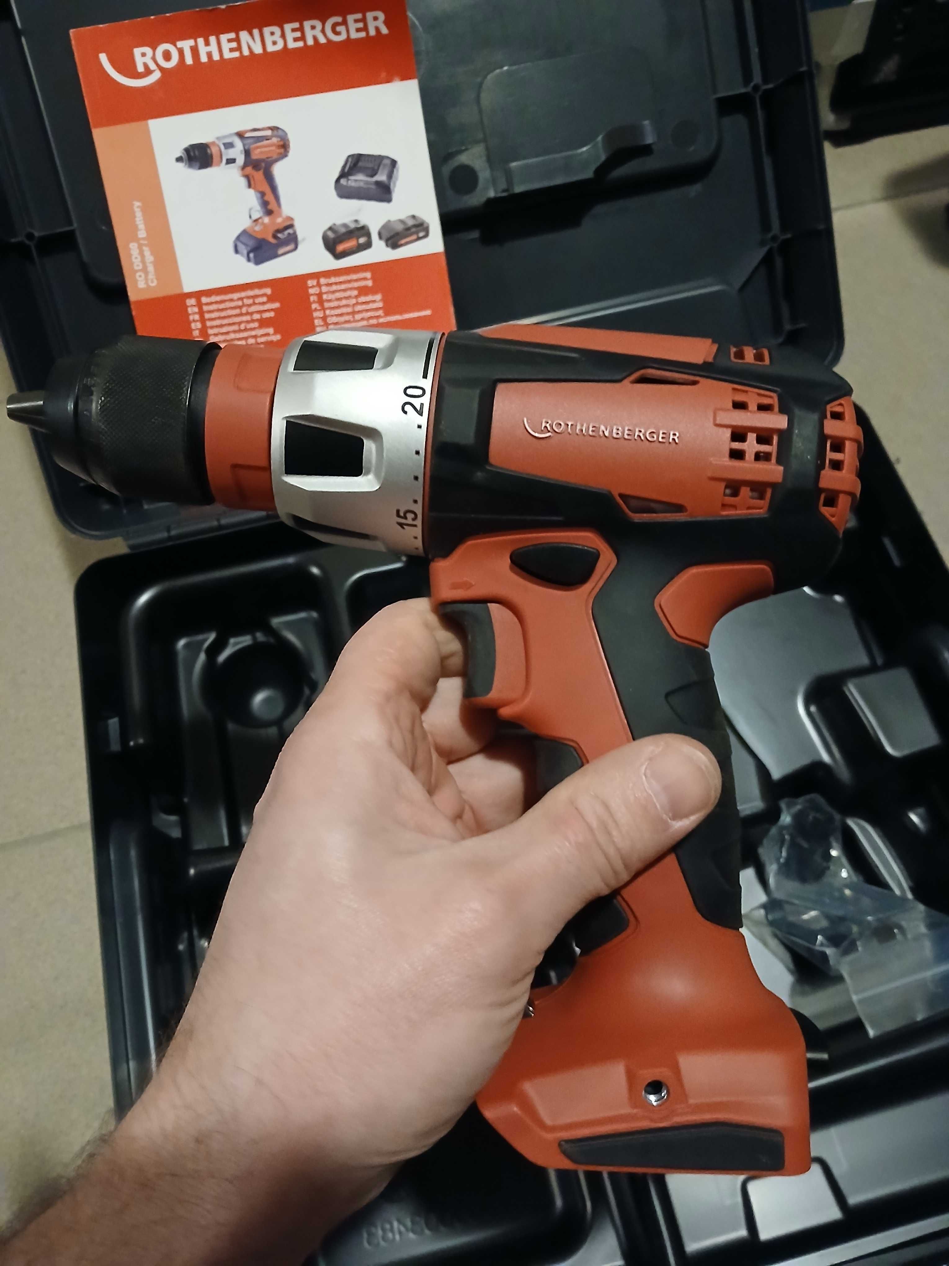 wiertarko wkrętarka rothenberger RO DD 60