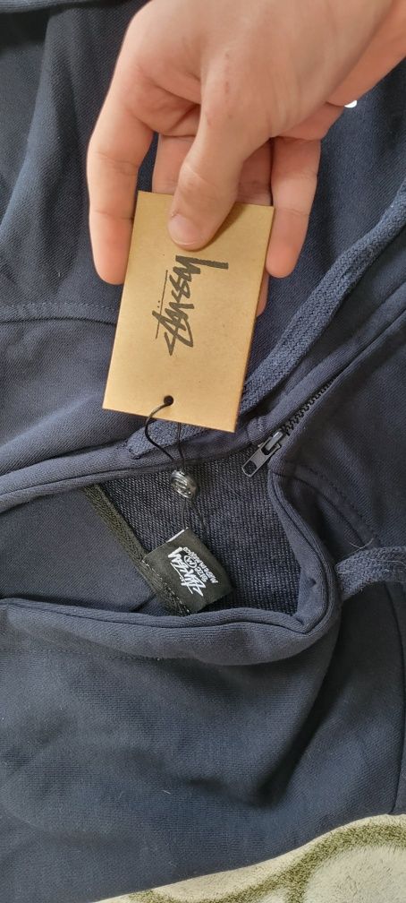 Зіп худі стусі, Zip hoodie Stussy