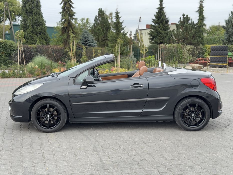 Autokomis TopCar! Peugeot 207cc/1.6 Benzyna/Sprawny Dach/Mały przebieg