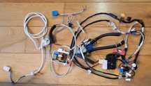 Przewody z pralki LG F2J5WN3W Direct Drive 6,5kg + elektrozawory