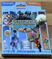 Munchkin Collectible Card Game Wizard Bard Novo Selado