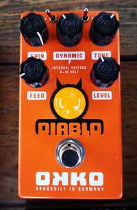 Okko FX Diablo Single Channel Overdrive Guitar Pedal