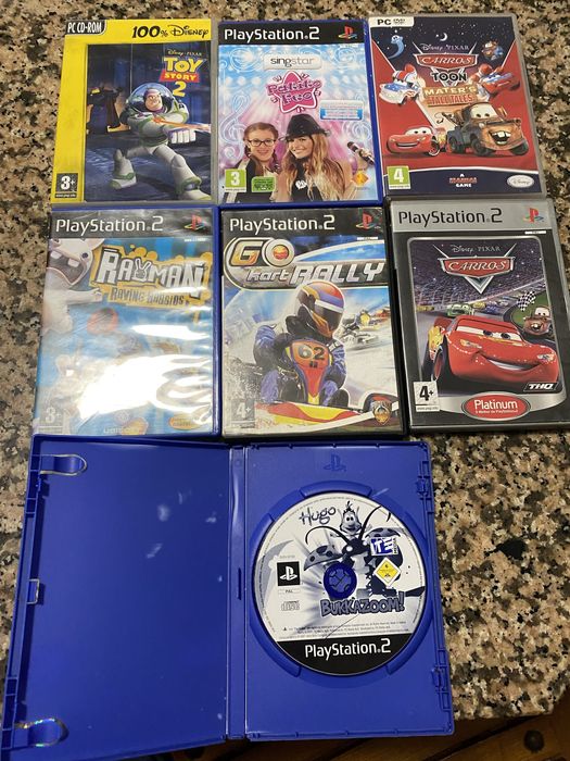 Jogos ps2 em bom estado