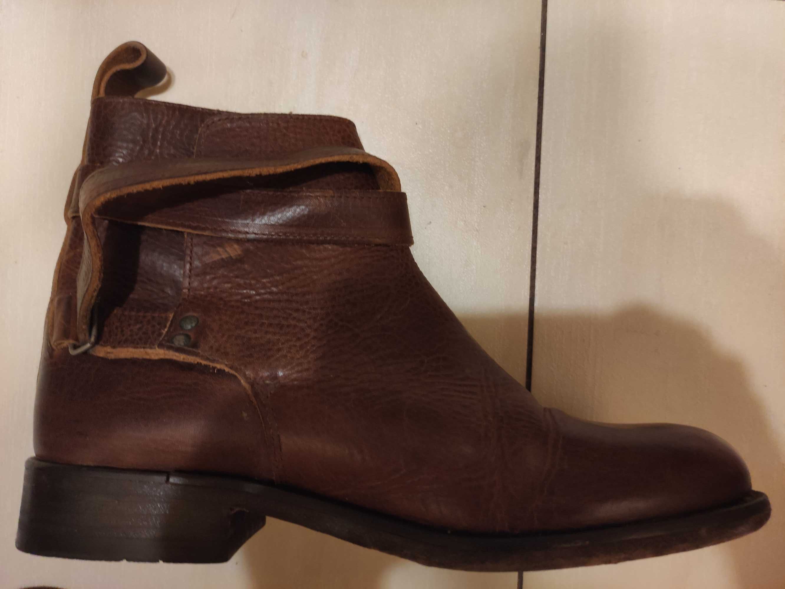 buty Marlboro jak nowe skóra