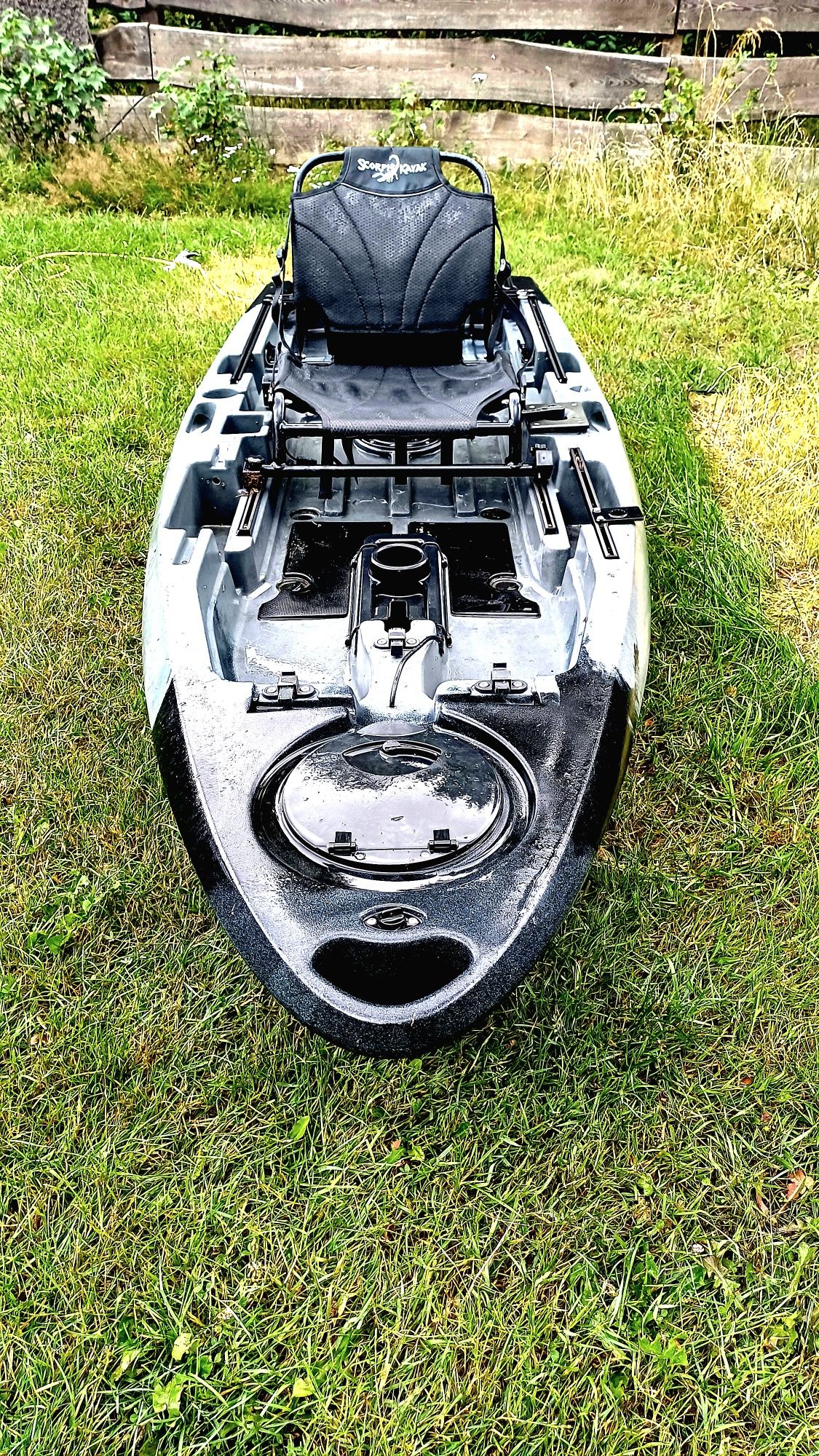 Kajak wędkarski Scorpio kayak Pedal fish Big 95 + napęd elektryczny