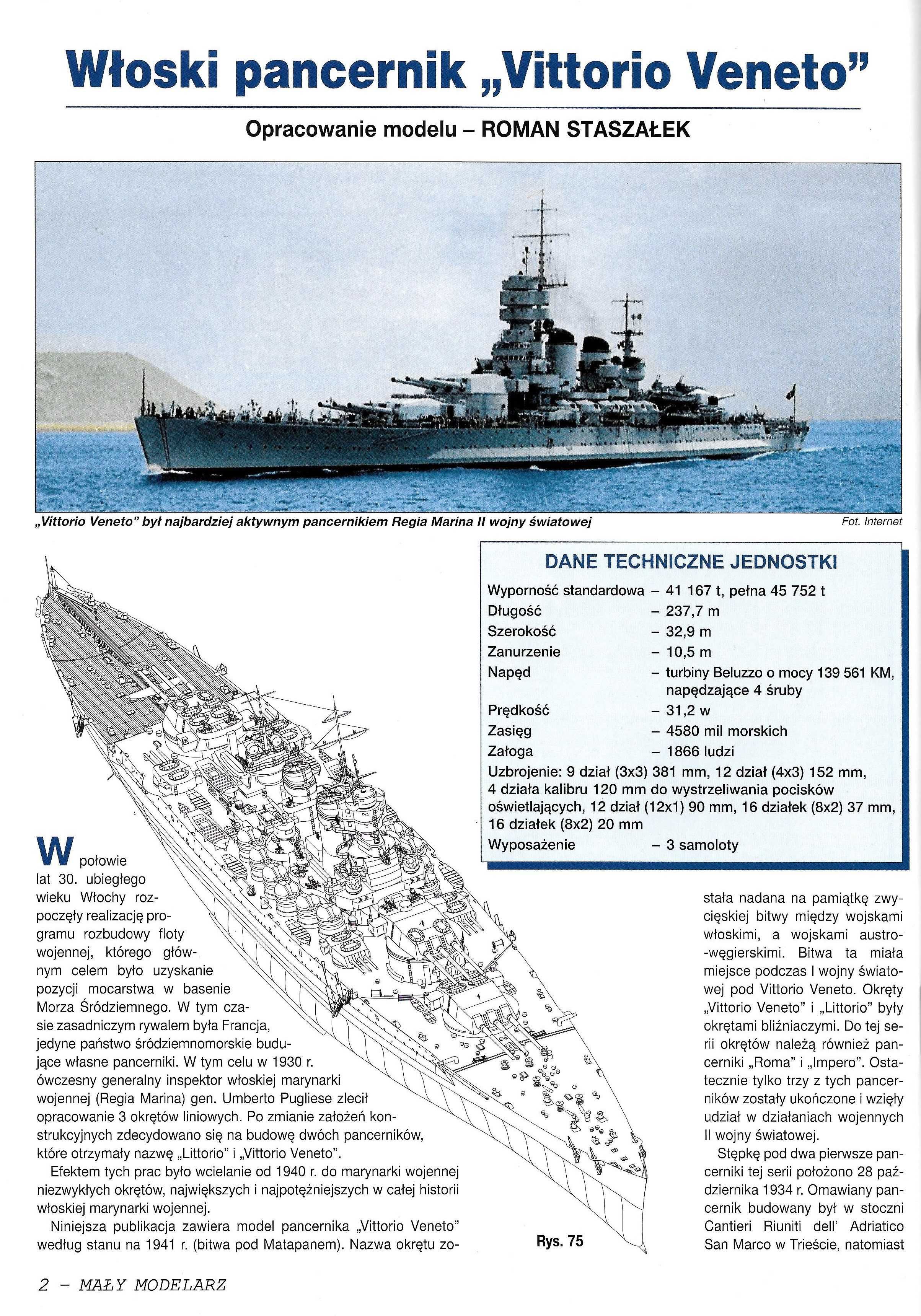 Mały Modelarz 4-5-6_2023 VITTORIO VENETO mode 1:300