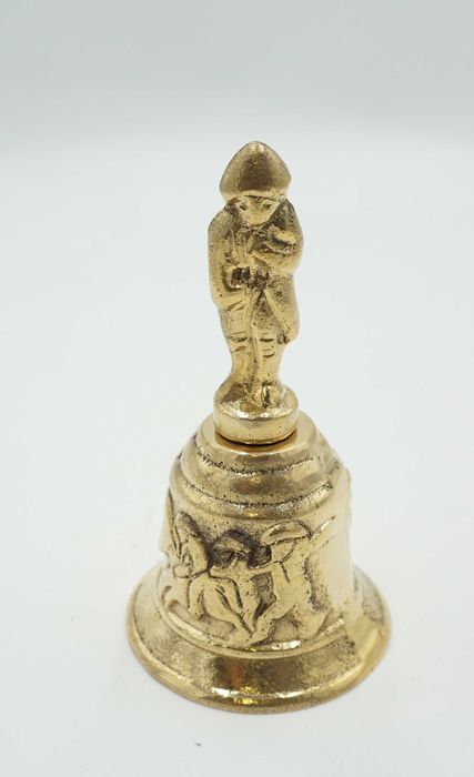 PIĘKNY mosiężny dzwon dzwoneczek