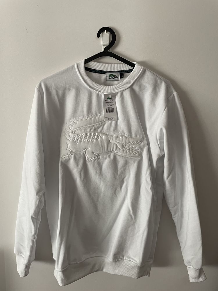 Sweat Lacoste Branca