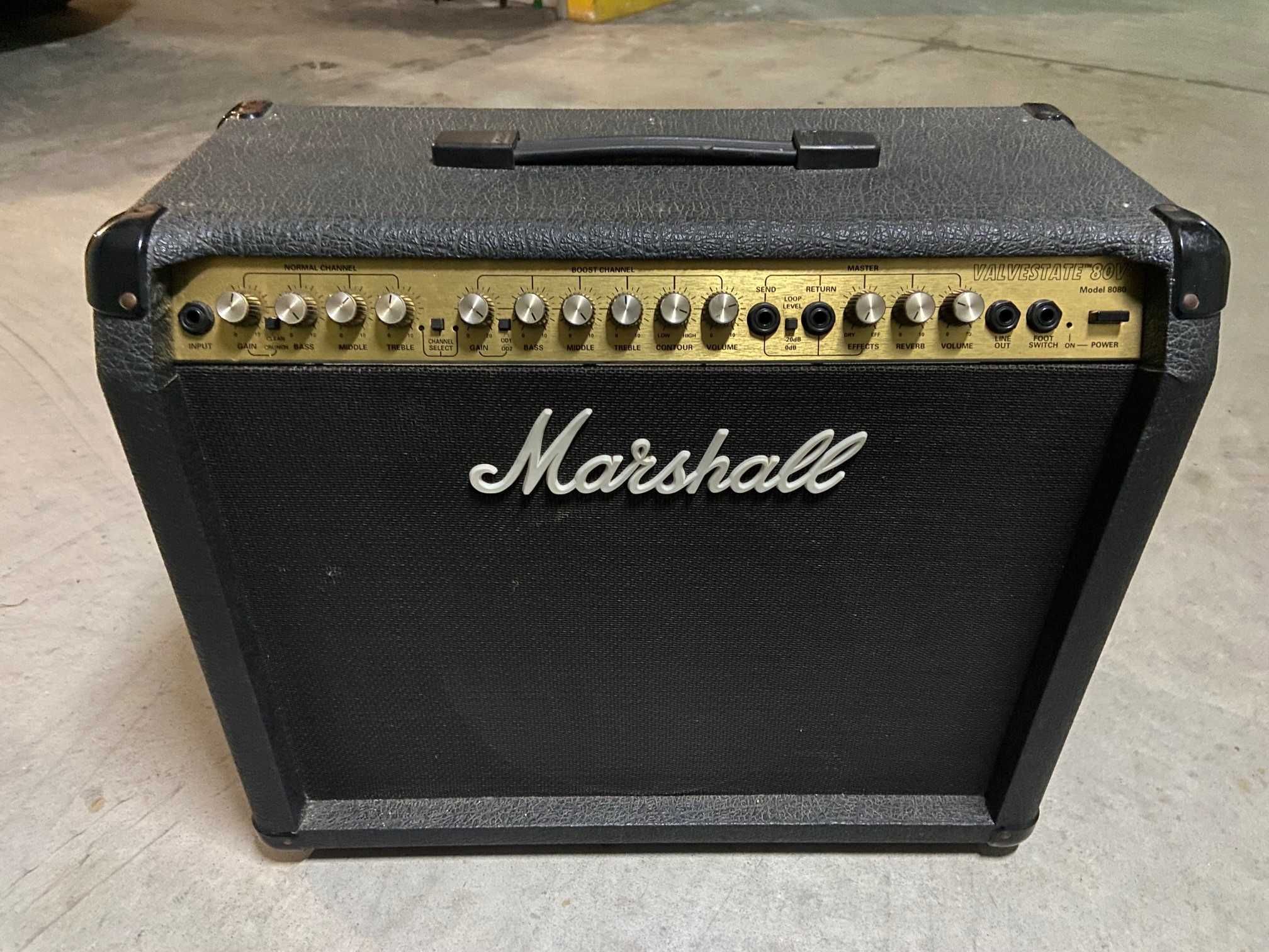 RESERVADO - Amplificador Marshall Valvestate 8080 Impecável