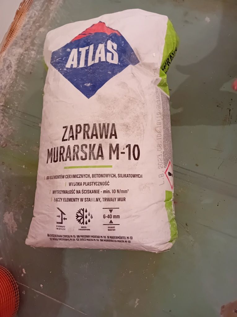 zaprawa murarska ok 15 kg