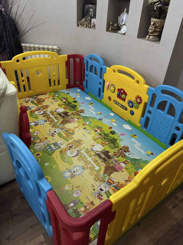 Dwinguler игровой манеж  и музыкальный коврик
